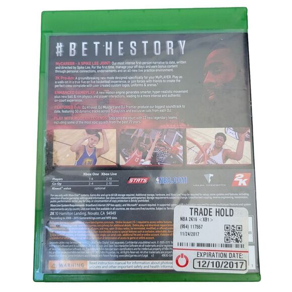 Xbox One NBA2K16 Microsoft Xbox One 2015 Video Game - Picture 3 of 3